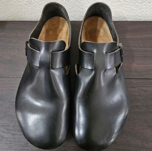 44/285 M11 Birkenstock london black leather Germany shoes